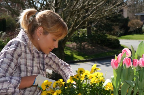 Residential hard landscaping in Sevensisters with practical outdoor surfacing